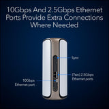 Netgear Orbi 970 Series Quad-Band WiFi 7 Mesh Add-on Satellite BE27000 (RBE970) | White Edition