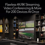 Orbi 970 Quad-Band WiFi 7 Mesh System - BE27000 27Gbps - 3-Pack - Black (RBE973SB)