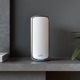 Netgear Orbi 970 Series Quad-Band WiFi 7 Mesh Add-on Satellite BE27000 (RBE970) | White Edition