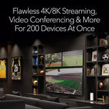 Netgear BE27000 Mesh WiFi System (RBE973S) Orbi Series Quad-Band WiFi 7 Mesh System 3 Pack | White Edition