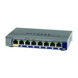 Netgear GS108T 8-Port Gigabit Ethernet Smart Switch with 1 PD Port