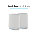 Orbi RBK762S 5.4Gbps Triband 3-Pack WiFi 6 Mesh System