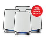Orbi RBK854 AX6000 Tri-Band 4-Pack WiFi 6 Mesh System