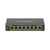 NETGEAR 8 Port Gigabit Ethernet Smart Managed Plus PoE Switch (GS308EP) - with 8 x PoE+ @ 62W, Desktop/Wall mount