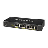 Netgear 8-Port Gigabit Ethernet Unmanaged PoE+ Switch (GS308PP) - with 8 x PoE+ 83W, Desktop/Wallmount, Sturdy Metal