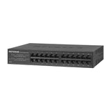 Netgear 24-Port Gigabit Ethernet Unmanaged Switch (GS324) - Desktop/Rackmount, Fanless Housing for Quiet Operation