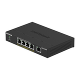 Netgear 5-Port Gigabit Ethernet Unmanaged PoE+ Switch (GS305PP) - with 4 x PoE @ 83W, Desktop, Sturdy Metal Fanless Housing