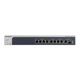 Netgear MS510TX 8-Port Multi-Gigabit Ethernet Smart Managed Pro Switch with 2 Dedicated 10-Gigabit Uplink Ports (1 Copper/1 SFP+)