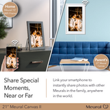 Meural Canvas II - 21" Dark Wood (MC321HW)