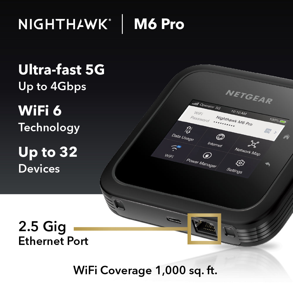 Netgear Nighthawk Router 5G Wifi 6 MR5200 Router WiFi