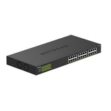 Netgear 24-Port Gigabit Ethernet Unmanaged PoE+ Switch (GS324PP) - with 24 x PoE+ @ 380W, Desktop/Wallmount
