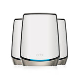 Netgear AX6000 Mesh WiFi System (RBK863S) Orbi White Series Tri-Band WiFi 6 Mesh System