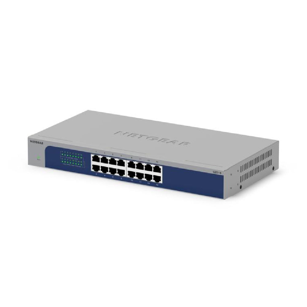 NETGEAR GS516v3 16-Port Gigabit Ethernet Unmanaged Switch