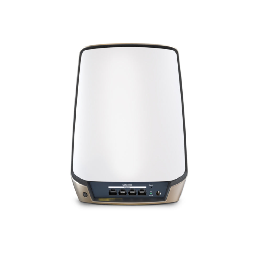 Netgear AX6000 Mesh WiFi System (RBK863S) Orbi White Series Tri-Band WiFi 6 Mesh System