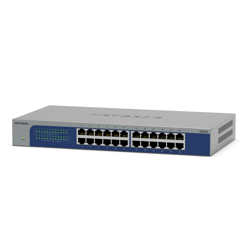 NETGEAR GS524v3 24-Port Gigabit Ethernet Unmanaged Switch