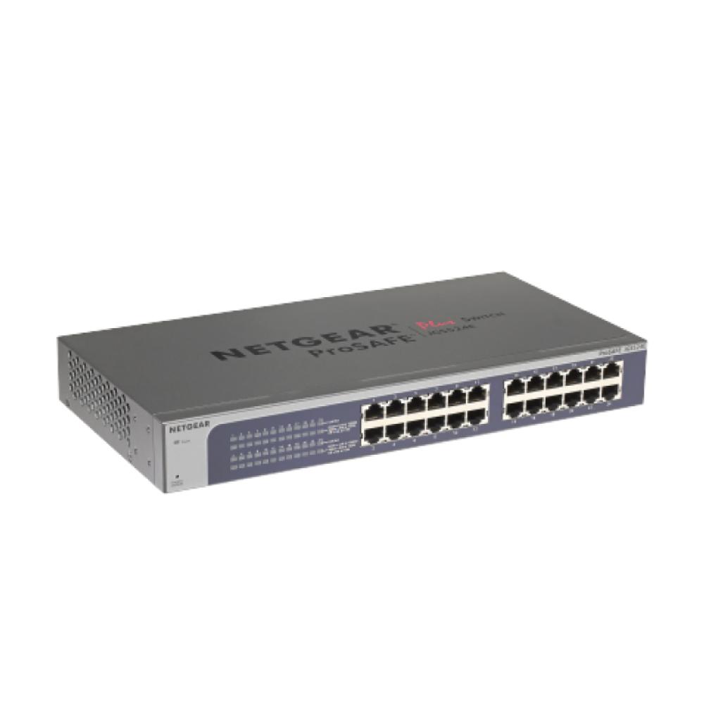 NETGEAR JGS524E 24-Port Gigabit Ethernet Smart Managed Plus Switch