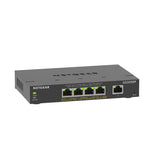 NETGEAR 5 Port Gigabit Ethernet Smart Managed Plus PoE Switch (GS305EP) - with 4 x PoE+ @ 63W, Desktop/Wall Mount