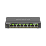 NETGEAR 8 Port Gigabit Ethernet Smart Managed Plus PoE Switch (GS308EPP) - with 8 x PoE+ @ 123W, Desktop/Wall mount