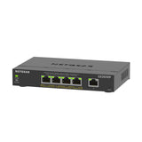 NETGEAR 5 Port Gigabit Ethernet Smart Managed Plus PoE Switch (GS305EP) - with 4 x PoE+ @ 63W, Desktop/Wall Mount