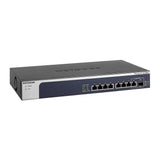 Netgear 8-Port 10G Multi-Gigabit Ethernet Unmanaged Switch (XS508M) - with 1 x 10G SFP+, Desktop/Rackmount, and ProSAFE Limited Lifetime Protection