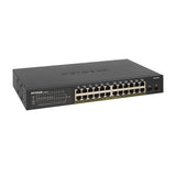 Netgear GS324TP 24-Port Gigabit Ethernet PoE+ Smart Managed Pro Switch with 2 Dedicated SFP Ports (180W)