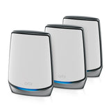 Orbi WiFi-6 Ultra-Performance Tri-Band Mesh WiFi System - AX6000 (1 Router + 2 Satellites) (RBK853)