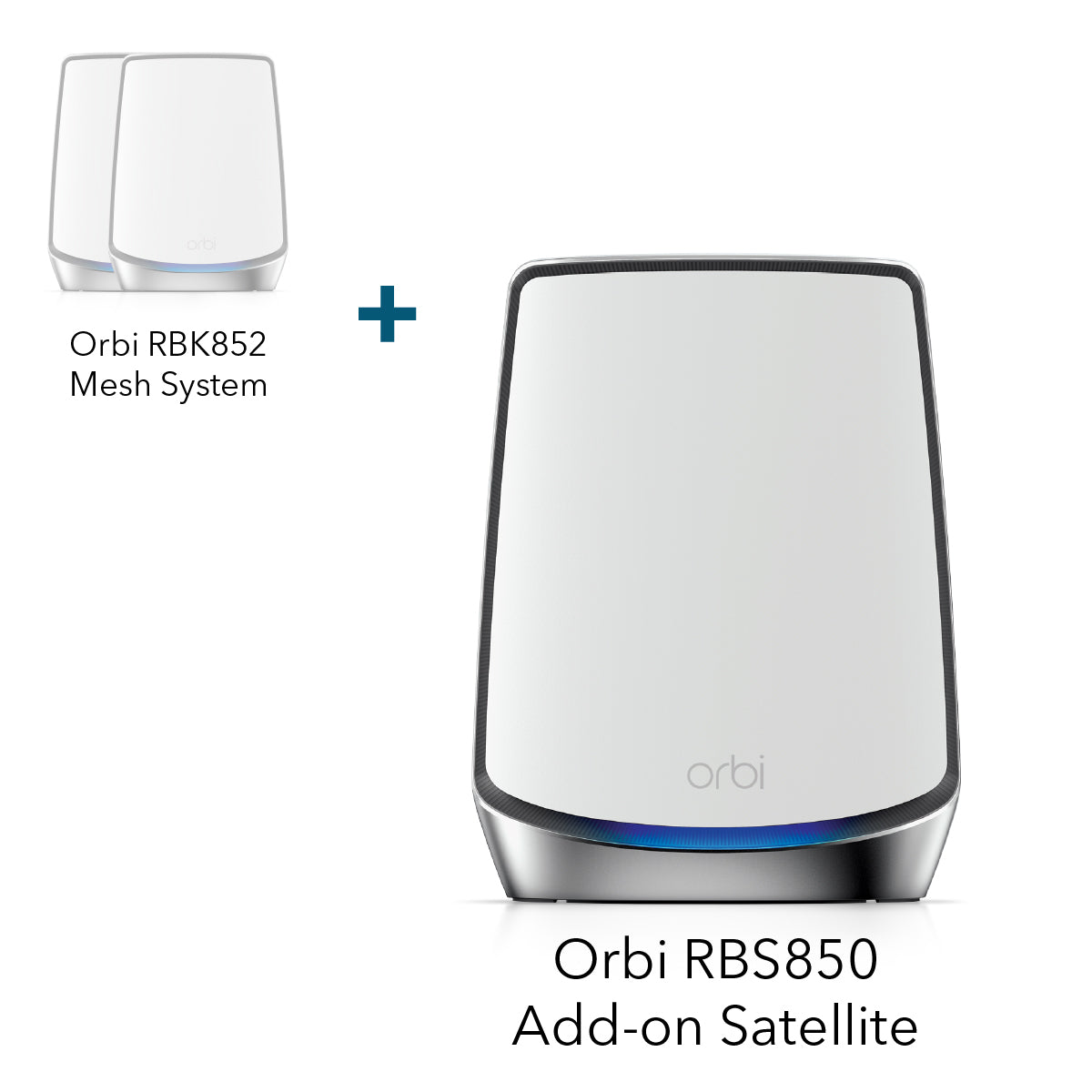 Orbi WiFi-6 Ultra-Performance Tri-Band Mesh WiFi Add-on Satellite - AX6000 (RBS850)