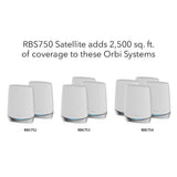 Orbi RBS750 WiFi 6 Mesh Add-on Satellite (Satellite Only)